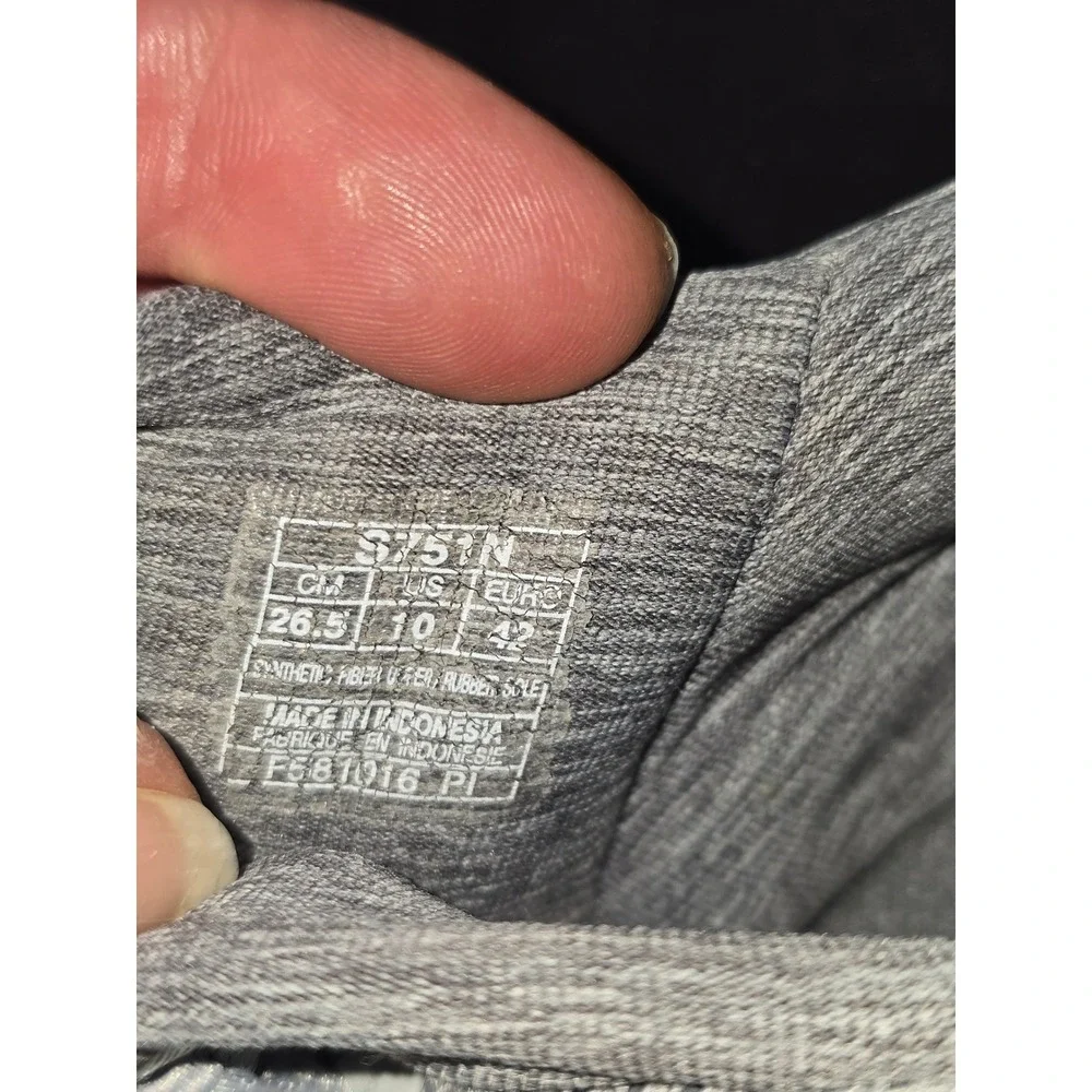 ASICS Gel-Kenun Knit Grey Running Sneakers Womens‎ 10 EUC